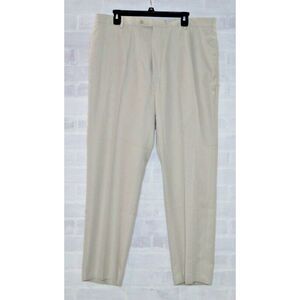 Daniel Cremieux Men's  Pants Size 38"x30"‎  Khaki Flat Front
